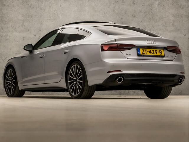 Audi A5 Sportback 40 TFSI S-Line Sport 191Pk Automaat (SCHUIFDAK, 2X S-LINE, VIRTUAL COCKPIT, GROOT NAVI, LEDER, STOELVERWARMING, SPORTSTOELEN, PLAT S-LINE SPORTSTUUR, GETINT GLAS, MATRIX LED, NIEUWSTAAT)