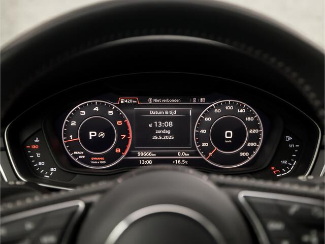 Audi A5 Sportback 40 TFSI S-Line Sport 191Pk Automaat (SCHUIFDAK, 2X S-LINE, VIRTUAL COCKPIT, GROOT NAVI, LEDER, STOELVERWARMING, SPORTSTOELEN, PLAT S-LINE SPORTSTUUR, GETINT GLAS, MATRIX LED, NIEUWSTAAT)