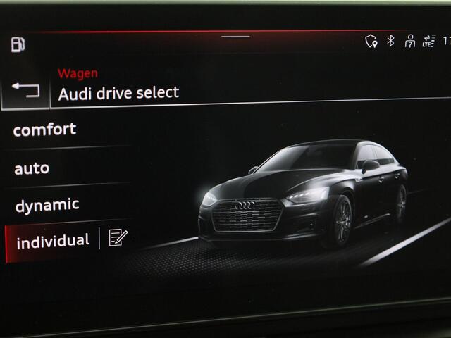 Audi A5 Sportback 35 TFSI/150PK S Line · Panoramadak · Drive select · Leder/stof