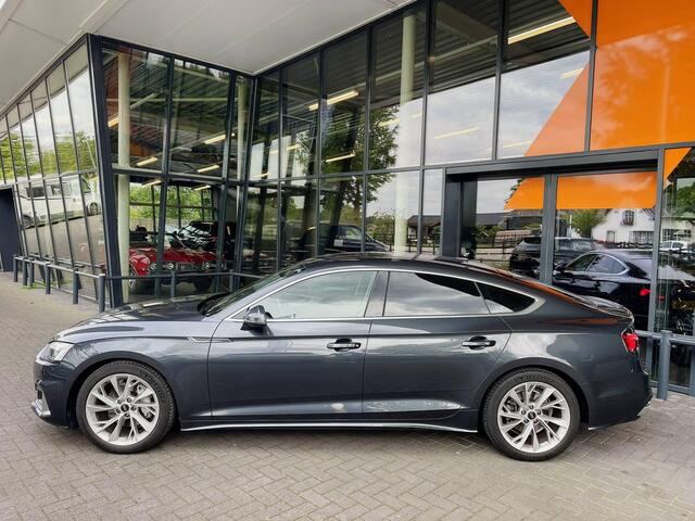 Audi A5 Sportback 40 TFSI S edition 204pk Aut. | Massagstoelen | Adap Cruise | MMI High Nav | Elek. Klep | Stoelverw | Keyless | CarPlay | Camera | Etc..