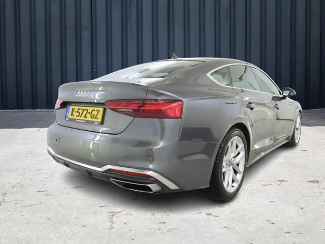 Audi A5 Sportback 35 TFSI S Edition (150 PK) 2e-Eig. & Keurig-Onderh. BOVAG-Garantie. NL-Auto. S-Line, Navigatie, Cruisecontrol, Parkeersensoren, Elek.-Achterklep, DAB, Lm-Velgen-18Inch, Privacy-Glas