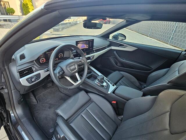 Audi A5 Cabriolet 40 Tfsi S-Tronic (150kW/204pk) ** MATRIX, LEDER, VIRTUAL, NEKVERW, 18-inch LMV, ADAPT. CRUISE ** 1e EIG - ¤ 25.700,= onder NP ** ** INFORMEER OOK NAAR ONZE AANTREKKELIJKE FINANCIAL-LEASE TARIEVEN **