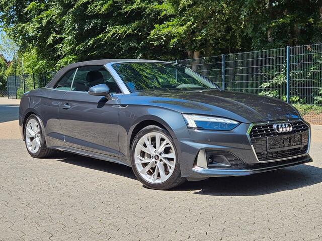 Audi A5 Cabriolet 40 Tfsi S-Tronic (150kW/204pk) ** MATRIX, LEDER, VIRTUAL, NEKVERW, 18-inch LMV, ADAPT. CRUISE ** 1e EIG - ¤ 25.700,= onder NP ** ** INFORMEER OOK NAAR ONZE AANTREKKELIJKE FINANCIAL-LEASE TARIEVEN **