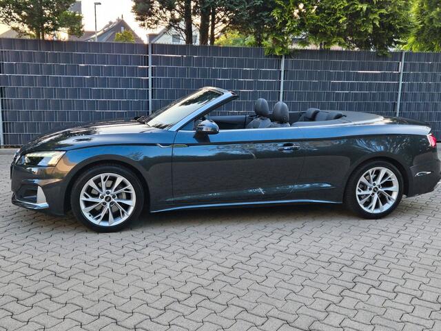 Audi A5 Cabriolet 40 Tfsi S-Tronic (150kW/204pk) ** MATRIX, LEDER, VIRTUAL, NEKVERW, 18-inch LMV, ADAPT. CRUISE ** 1e EIG - ¤ 25.700,= onder NP ** ** INFORMEER OOK NAAR ONZE AANTREKKELIJKE FINANCIAL-LEASE TARIEVEN **
