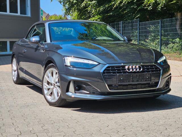 Audi A5 Cabriolet 40 Tfsi S-Tronic (150kW/204pk) ** MATRIX, LEDER, VIRTUAL, NEKVERW, 18-inch LMV, ADAPT. CRUISE ** 1e EIG - ¤ 25.700,= onder NP ** ** INFORMEER OOK NAAR ONZE AANTREKKELIJKE FINANCIAL-LEASE TARIEVEN **