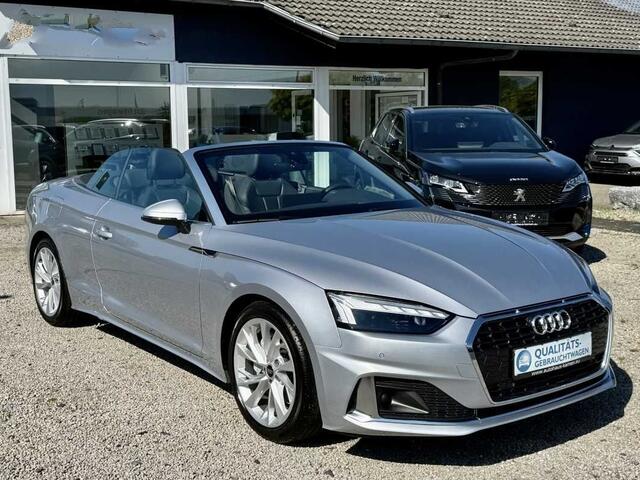 Audi A5 Cabriolet 40 Tfsi S-Tronic (150kW/204pk) ** MATRIX, LEDER, VIRTUAL, NEKVERW, 18-inch LMV, ADAPT. CRUISE ** 1e EIG - ¤ 27.300,= onder NP ** ** INFORMEER OOK NAAR ONZE AANTREKKELIJKE FINANCIAL-LEASE TARIEVEN **