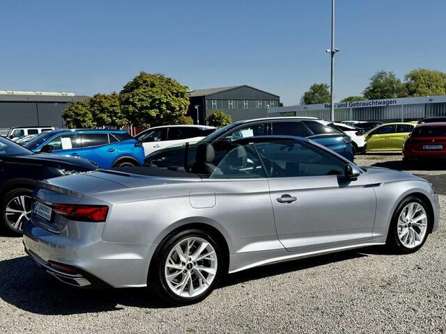 Audi A5 Cabriolet 40 Tfsi S-Tronic (150kW/204pk) ** MATRIX, LEDER, VIRTUAL, NEKVERW, 18-inch LMV, ADAPT. CRUISE ** 1e EIG - ¤ 27.300,= onder NP ** ** INFORMEER OOK NAAR ONZE AANTREKKELIJKE FINANCIAL-LEASE TARIEVEN **