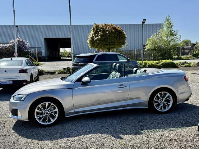 Audi A5 Cabriolet 40 Tfsi S-Tronic (150kW/204pk) ** MATRIX, LEDER, VIRTUAL, NEKVERW, 18-inch LMV, ADAPT. CRUISE ** 1e EIG - ¤ 27.300,= onder NP ** ** INFORMEER OOK NAAR ONZE AANTREKKELIJKE FINANCIAL-LEASE TARIEVEN **