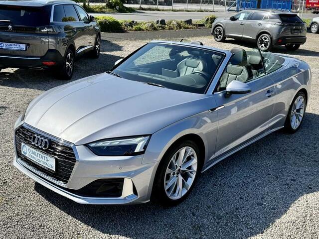 Audi A5 Cabriolet 40 Tfsi S-Tronic (150kW/204pk) ** MATRIX, LEDER, VIRTUAL, NEKVERW, 18-inch LMV, ADAPT. CRUISE ** 1e EIG - ¤ 27.300,= onder NP ** ** INFORMEER OOK NAAR ONZE AANTREKKELIJKE FINANCIAL-LEASE TARIEVEN **