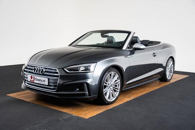 Audi A5 Cabriolet 3.0 TFSI S5 quattro Pro Line Plus MMI navigatie plus - Windschot - S sportstoelen - Assistentiepakket City/Tour - Parkeerhulp plus - adaptive cruise control - Lichtpakket 2 - Koplampreinigingsinstallatie -