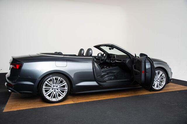 Audi A5 Cabriolet 3.0 TFSI S5 quattro Pro Line Plus MMI navigatie plus - Windschot - S sportstoelen - Assistentiepakket City/Tour - Parkeerhulp plus - adaptive cruise control - Lichtpakket 2 - Koplampreinigingsinstallatie -