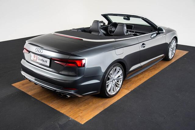 Audi A5 Cabriolet 3.0 TFSI S5 quattro Pro Line Plus MMI navigatie plus - Windschot - S sportstoelen - Assistentiepakket City/Tour - Parkeerhulp plus - adaptive cruise control - Lichtpakket 2 - Koplampreinigingsinstallatie -