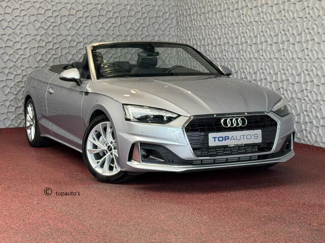 Audi A5 Cabriolet 40 TFSI 204 PK ADVANCED LEER NAVI CAMERA NEK/STOELVERW. ADAP.CRUISE 06/2024 80.000.- NWPRS "Audi rijden begint bij Topautos.nl - 20 Audi topmodellen direct op voorraad!"