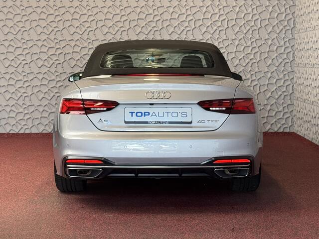 Audi A5 Cabriolet 40 TFSI 204 PK ADVANCED LEER NAVI CAMERA NEK/STOELVERW. ADAP.CRUISE 06/2024 80.000.- NWPRS "Audi rijden begint bij Topautos.nl - 20 Audi topmodellen direct op voorraad!"