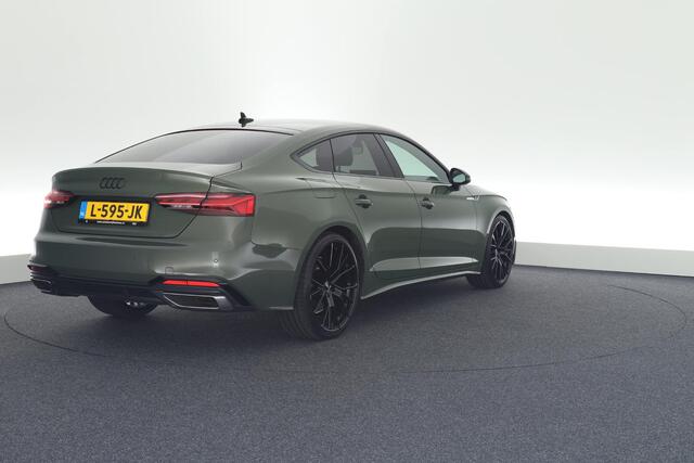 Audi A5 Sportback 35 TFSI 150pk S-Tronic S-Line Competition Matrix Led Virtual Cockpit Ambianceverlichting Navigatie