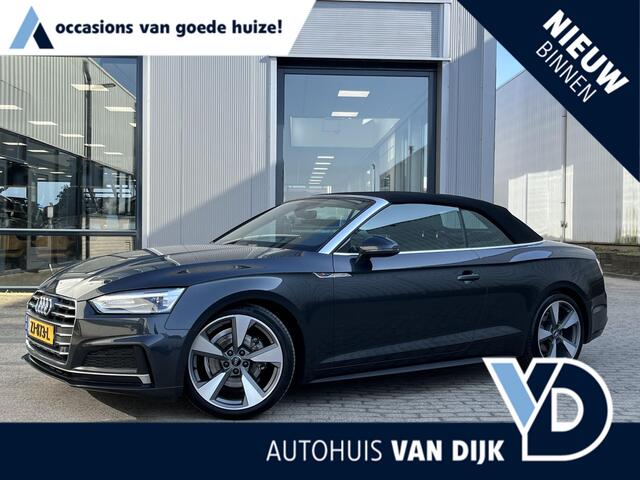 Audi A5 Cabriolet 2.0 TFSI Design Pro Line Plus | 2x S-Line Pakket/Apple CarPlay-Android Auto/Camera/19"/Clima/Cruise