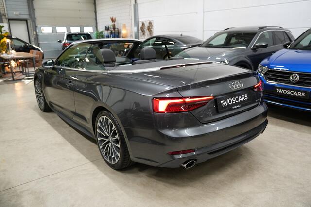 Audi A5 Cabriolet 2.0 TFSI quattro 252PK S-Line * Vol optie - Sfeer - Nekverwarming - B&O - Head Up - Keyless - Virtual *