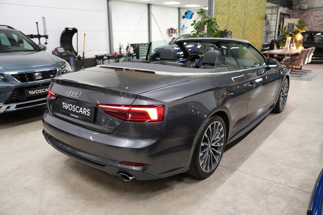 Audi A5 Cabriolet 2.0 TFSI quattro 252PK S-Line * Vol optie - Sfeer - Nekverwarming - B&O - Head Up - Keyless - Virtual *