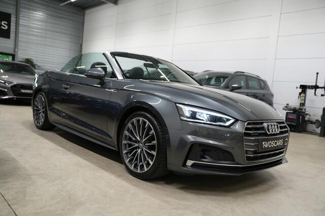 Audi A5 Cabriolet 2.0 TFSI quattro 252PK S-Line * Vol optie - Sfeer - Nekverwarming - B&O - Head Up - Keyless - Virtual *