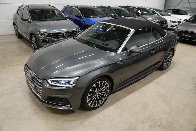 Audi A5 Cabriolet 2.0 TFSI quattro 252PK S-Line * Vol optie - Sfeer - Nekverwarming - B&O - Head Up - Keyless - Virtual *