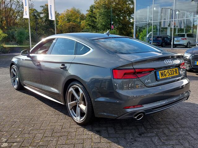 Audi A5 Sportback 2.0 TFSI 252pk Quattro Sport Pro Line S | Navi | B&O Sound | Adap.Cruise | Head-Up | Elek.Stoel.Verstel | Keyless Entry | Dodehoek+Rijstrooksensor | Pdc V+A+Assist+Camera | 19''lm