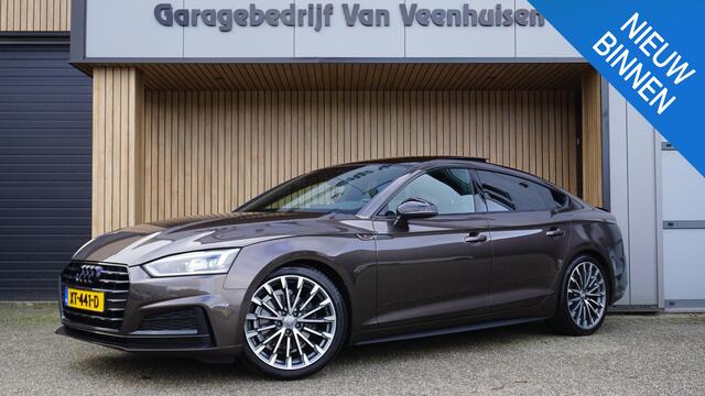 Audi A5 Sportback 2.0 TFSI 190pk Sport S-line Edition *Black Optik* Pano.Dak B&O Sfeerverlichting 19inch LM Virtual Cockpit *NL auto* 103119km!