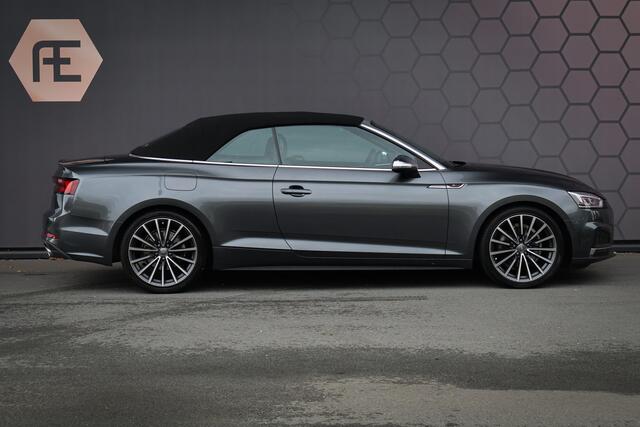 Audi A5 Cabriolet 40 TFSI Sport S Line Edition | ORIGINEEL NEDERLANDS | ELEKTRISCHE STOELEN | ACHTERUITRIJCAMERA | SPORSTOELEN | S-LINE | CRUISE CONTROL | SFEERVERLICHTING |