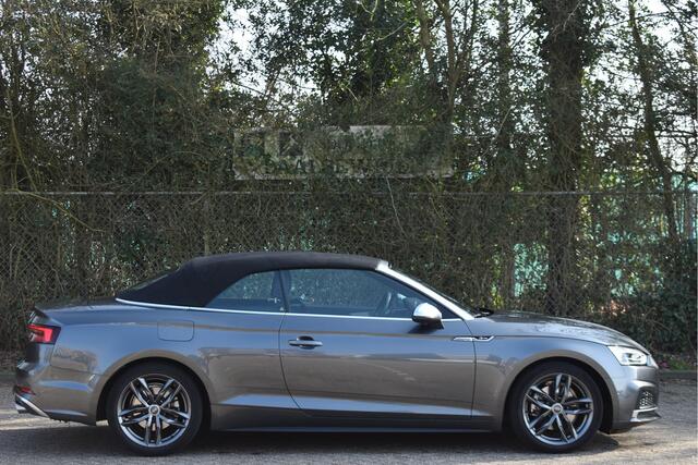 Audi A5 Cabriolet 2.0 TFSI MHEV Design Pro Line Plus 3x S-Line Elekt.haak | Stoel- & nekverwarming | Keyless | Carplay | Virtual Cockpit | Full LED | Historie