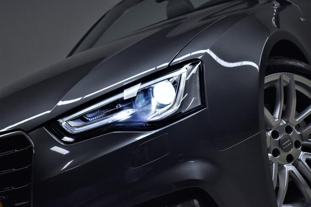 Audi A5 Cabriolet 2.0 TFSI 230pk Quattro Automaat S-Line Navi/Led/H.leer/Stoelverw./Keyless/Cruise/Pdc/Lmv19''