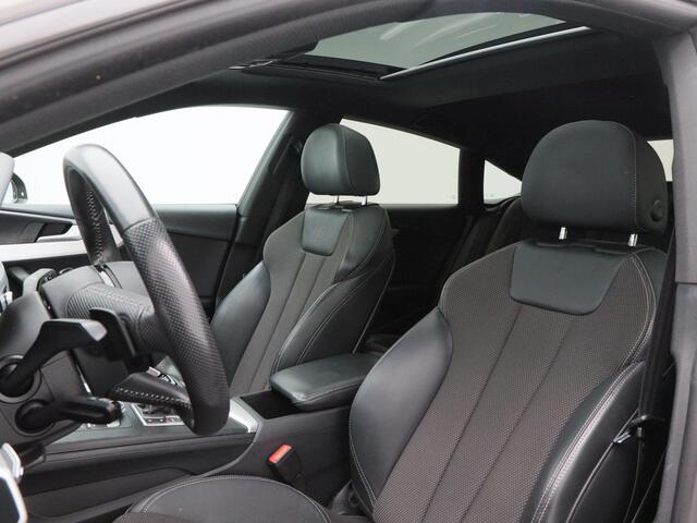 Audi A5 Sportback 35 TFSi 150 Pk Automaat Sport S-line edition | Panoramadak | Zwart Optiek | Camera | LED | Elektrische Achterklep | 19 Inch | Privacy Glass