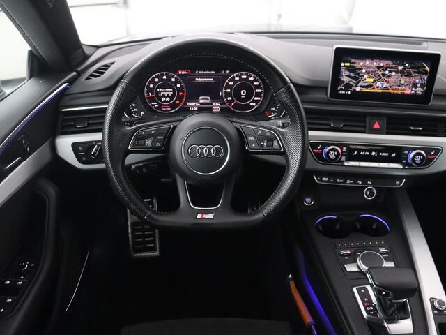 Audi A5 2.0 TFSI quattro Sport Pro Line S | Head-Up | Matrix LED | Stoelverwarming | Adaptive cruise | Carplay | Leder/Alcantara | B&O Sound | Park Assist | Navigatie | Camera | Side Assist | Elektrische stoelen | S Line