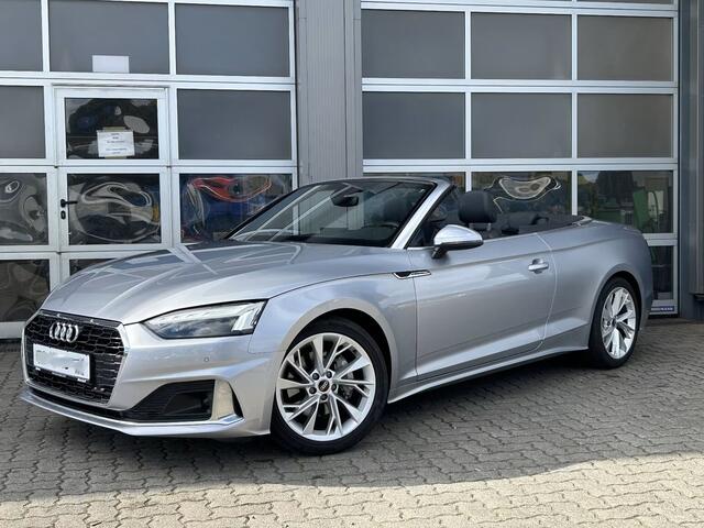 Audi A5 Cabriolet 40 Tfsi S-Tronic (150kW/204pk) ** MATRIX, LEDER, VIRTUAL, NEKVERW, 18-inch LMV, ADAPT. CRUISE ** 1e EIG - ¤ 26.700,= onder NP ** ** INFORMEER OOK NAAR ONZE AANTREKKELIJKE FINANCIAL-LEASE TARIEVEN **