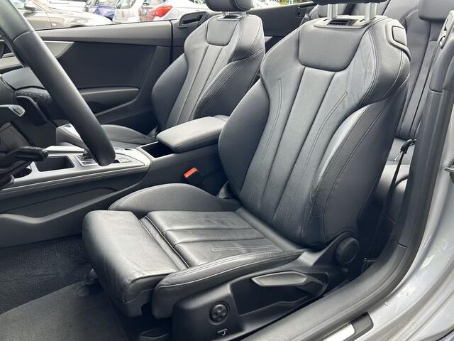 Audi A5 Cabriolet 40 Tfsi S-Tronic (150kW/204pk) ** MATRIX, LEDER, VIRTUAL, NEKVERW, 18-inch LMV, ADAPT. CRUISE ** 1e EIG - ¤ 26.700,= onder NP ** ** INFORMEER OOK NAAR ONZE AANTREKKELIJKE FINANCIAL-LEASE TARIEVEN **