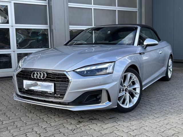 Audi A5 Cabriolet 40 Tfsi S-Tronic (150kW/204pk) ** MATRIX, LEDER, VIRTUAL, NEKVERW, 18-inch LMV, ADAPT. CRUISE ** 1e EIG - ¤ 26.700,= onder NP ** ** INFORMEER OOK NAAR ONZE AANTREKKELIJKE FINANCIAL-LEASE TARIEVEN **