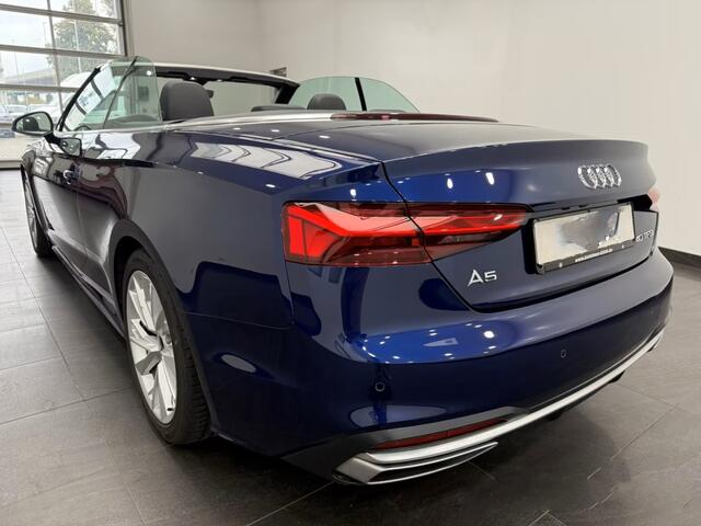 Audi A5 Cabriolet 40 Tfsi S-Tronic (150kW/204pk) ** MATRIX, LEDER, VIRTUAL, NEKVERW, 18-inch LMV, ADAPT. CRUISE ** 1e EIG - ¤ 25.700,= onder NP ** ** INFORMEER OOK NAAR ONZE AANTREKKELIJKE FINANCIAL-LEASE TARIEVEN **