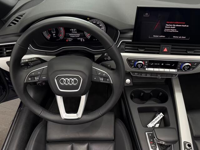 Audi A5 Cabriolet 40 Tfsi S-Tronic (150kW/204pk) ** MATRIX, LEDER, VIRTUAL, NEKVERW, 18-inch LMV, ADAPT. CRUISE ** 1e EIG - ¤ 25.700,= onder NP ** ** INFORMEER OOK NAAR ONZE AANTREKKELIJKE FINANCIAL-LEASE TARIEVEN **