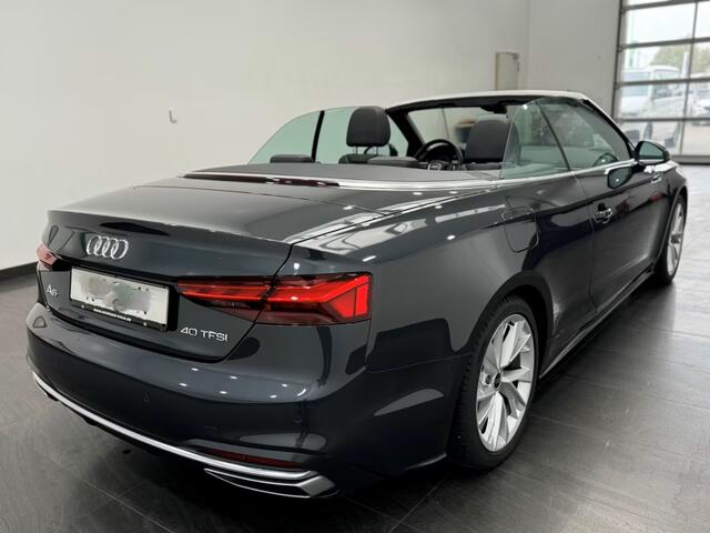 Audi A5 Cabriolet 40 Tfsi S-Tronic (150kW/204pk) ** MATRIX, LEDER, VIRTUAL, NEKVERW, 18-inch LMV, ADAPT. CRUISE ** 1e EIG - ¤ 25.700,= onder NP ** ** INFORMEER OOK NAAR ONZE AANTREKKELIJKE FINANCIAL-LEASE TARIEVEN **
