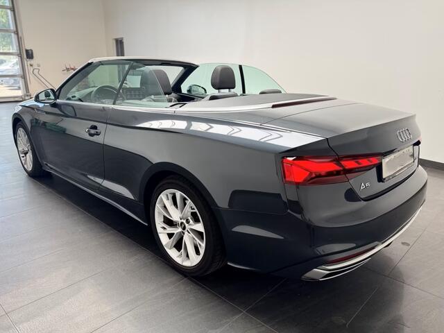 Audi A5 Cabriolet 40 Tfsi S-Tronic (150kW/204pk) ** MATRIX, LEDER, VIRTUAL, NEKVERW, 18-inch LMV, ADAPT. CRUISE ** 1e EIG - ¤ 26.200,= onder NP ** ** INFORMEER OOK NAAR ONZE AANTREKKELIJKE FINANCIAL-LEASE TARIEVEN **