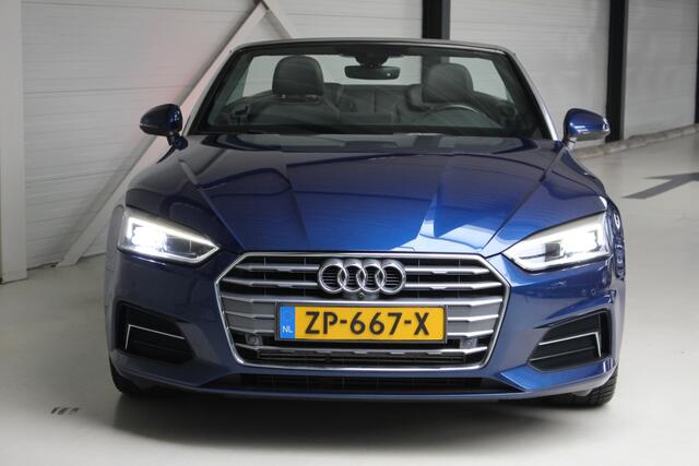 Audi A5 Cabriolet 2.0 TFSI 252PK Design Pro Line Plus Lederen bekleding | Climate Control | Navigatie | Stoelverwarming | Scarf