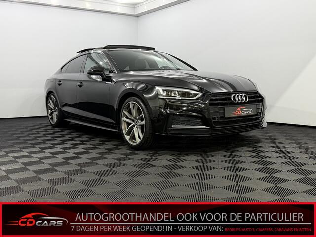 Audi A5 Sportback 1.4 TFSI Sport S-Line Panoramadak, Leder, Navi, Parkeersensoren, Keyless start, Cruise control, Elektrische achterklep
