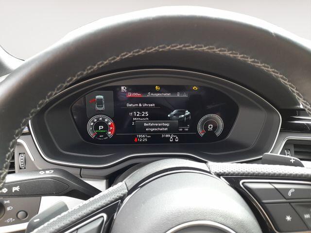 Audi A5 Cabriolet 40 Tfsi S-LINE ** MATRIX, VIRTUAL, HALF LEDER, KEYLESS, 19-inch LMV, SPIEGEL-PACK ** UNFALLFREI - VOL. DEALER ONDERH ** ** INFORMEER OOK NAAR ONZE AANTREKKELIJKE FINANCIAL-LEASE TARIEVEN **