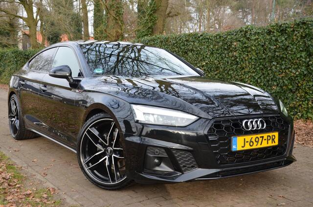 Audi A5 Sportback 40 TFSI S Line Edition Automaat/S-Line/Virtual-Cockpit/led/Navi/Ecc/Cr-Controle/Privacy-Glass/Panorama-Dak/Camera/Pdc/ Bang & Olufsen/Matrix LED koplampen