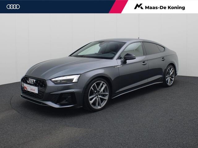 Audi A5 Sportback 40 TFSI/204PK S Line · Leder · Elektrische stoel verstelling · Camera · Apple/Android Car Play · Adaptive Cruise Control ·