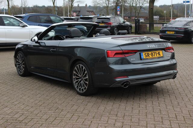 Audi A5 Cabriolet 2.0 TFSI Launch Edition / Leder / Nekverwarming / Navigatie / Parkeerhulp V+A / 19'' / Windscherm / Stoelverwarming / Cruise Control