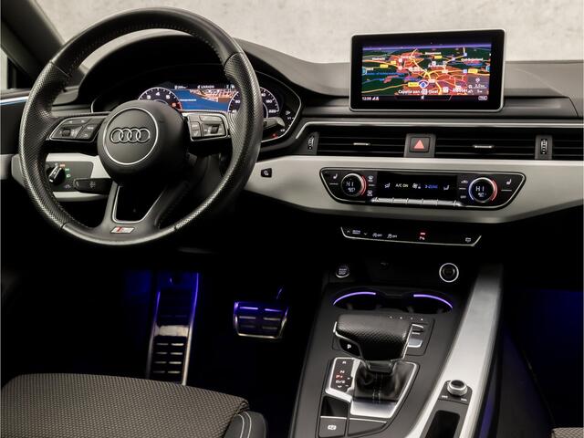 Audi A5 Sportback 40 TFSI S-Line Sport 191Pk Automaat (2X S-LINE, SCHUIFDAK, VIRTUAL COCKPIT, GROOT NAVI, SFEERVERLICHTING, STOELVERWARMING, GETINT GLAS, LED KOPLAMPEN, NIEUWSTAAT)
