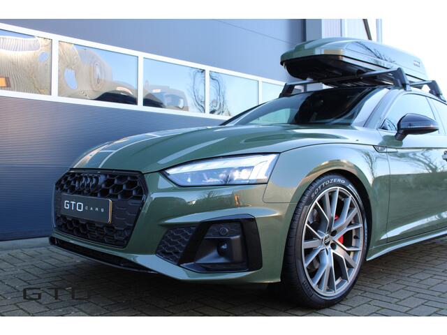 Audi A5 Sportback 40 TFSI S Edition; District Green/Bang & Olufsen/Pano/"RS" Stoelen