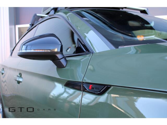 Audi A5 Sportback 40 TFSI S Edition; District Green/Bang & Olufsen/Pano/"RS" Stoelen