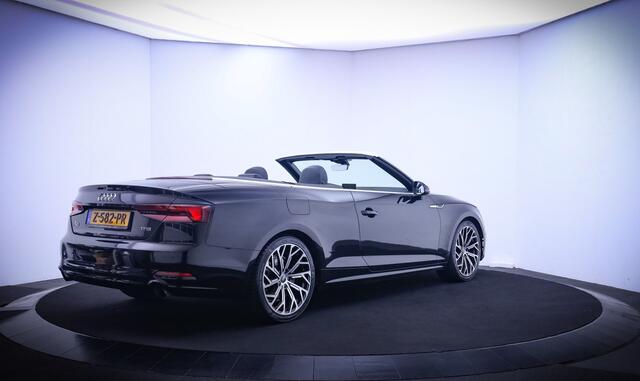 Audi A5 Cabriolet 2.0TFSI S-Tr. LED | NAVI | CLIMA | CRUISE | DAB+ | LEER | STOELVERW. | PDC V+A | LMV