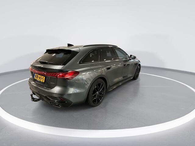 Audi A5 Avant 2.0 e-hybrid 299pk Quattro S Edition · Camera · Inklap. Trekhaak · ACC · Apple/Android Car Play · Zwart Optiek Pakket · Stoelverwarming · Garantie t/m 05-08-2029 of 100.000km