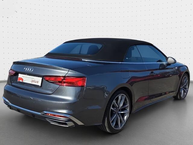 Audi A5 Cabriolet 40 TFSI Quattro S-LINE ** MATRIX, NAPPA LEDER, VIRTUAL, ADAPT. CRUISE, 19-inch LMV ** 1e EIG - 26.000km (!) ** ** INFORMEER OOK NAAR ONZE AANTREKKELIJKE FINANCIAL-LEASE TARIEVEN **